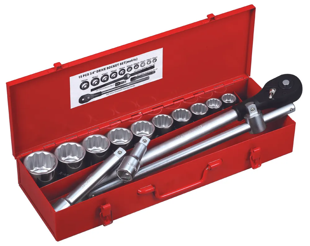 3/4" DRIVE HAND SOCKET SETS